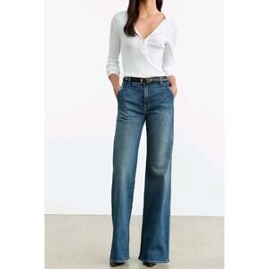 Nili Lotan Anna trouser jeans Size 30 long 34 inseam